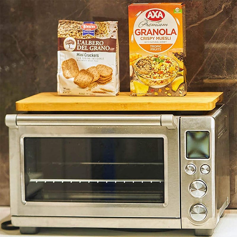 Umilife Cutting board Compatible with Breville BOV800XL/845BSS/860BSS Smart Oven Air Fryer, Accessories for Countertop Convection Oven, Heat Resistant Silicone Feet, Creates Storage Space, Protects Cabinets - Image 4